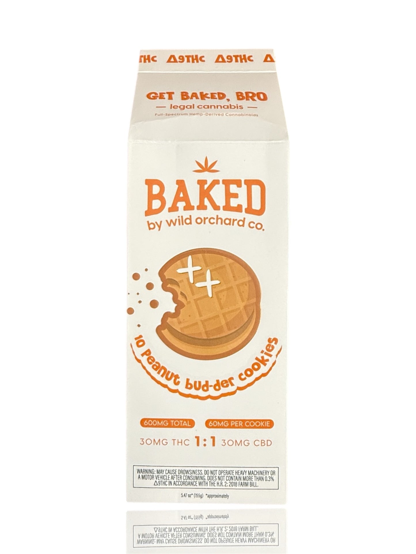 BAKED Cookies 30MG THC 1:1 30MG CBD 60MG/Cookie
