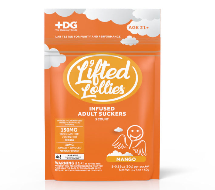 Lifted Lollies Infused Suckers (5 CT/ bag)