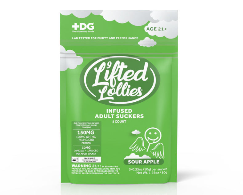 Lifted Lollies Infused Suckers (5 CT/ bag)