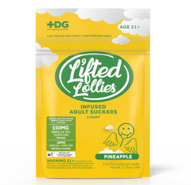 Lifted Lollies Infused Suckers (5 CT/ bag)