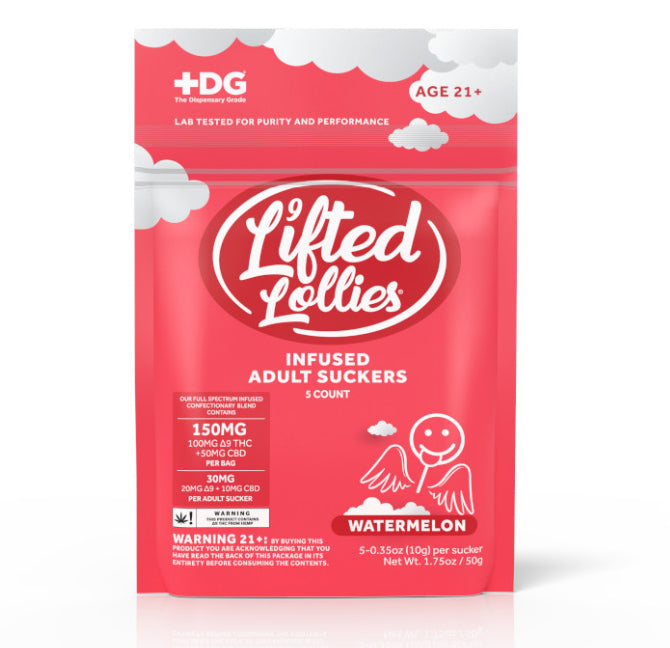Lifted Lollies Infused Suckers (5 CT/ bag)