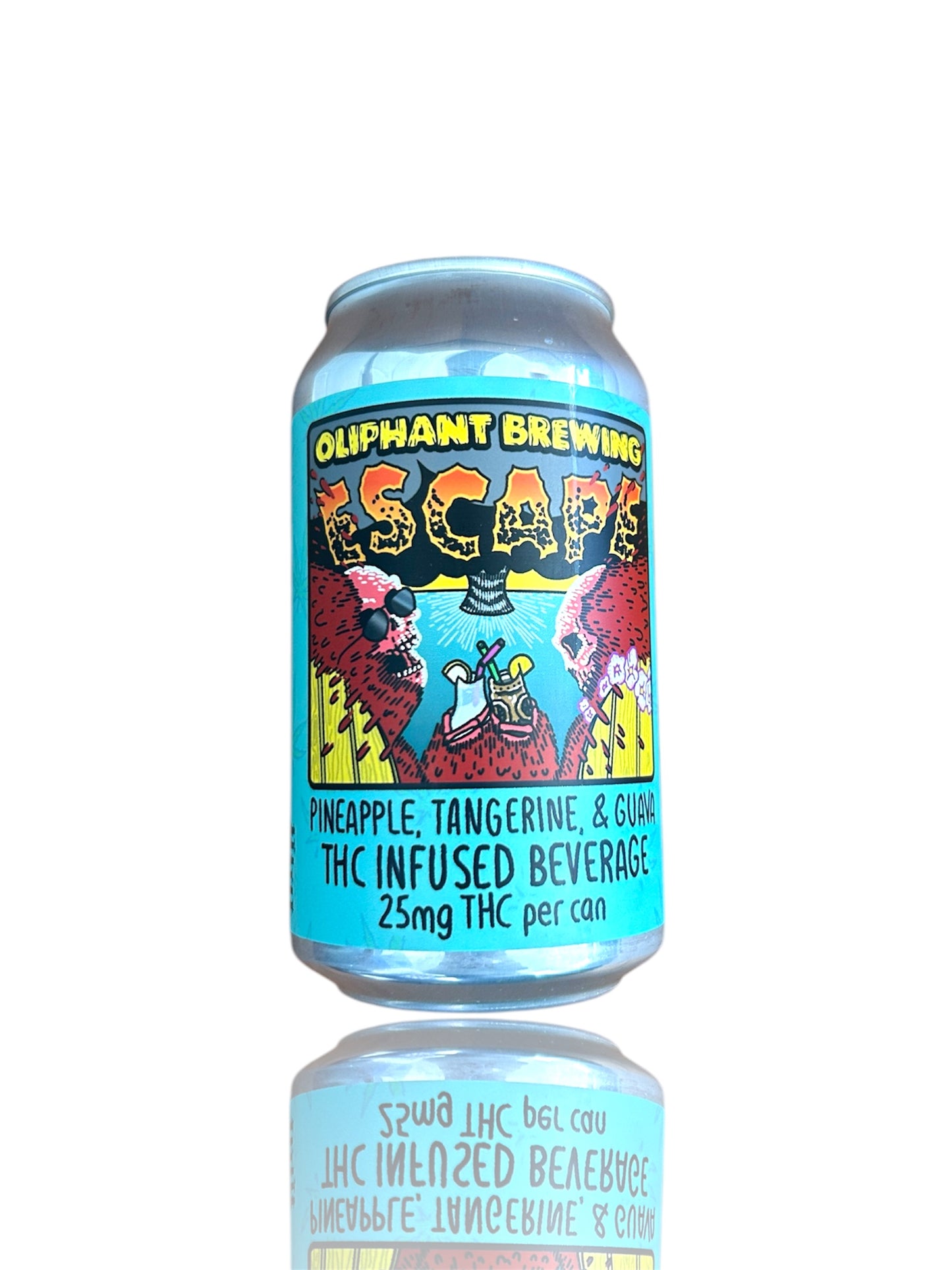 ESCAPE - Pineapple, Tangerine, & Guava (25mg THC/Can)