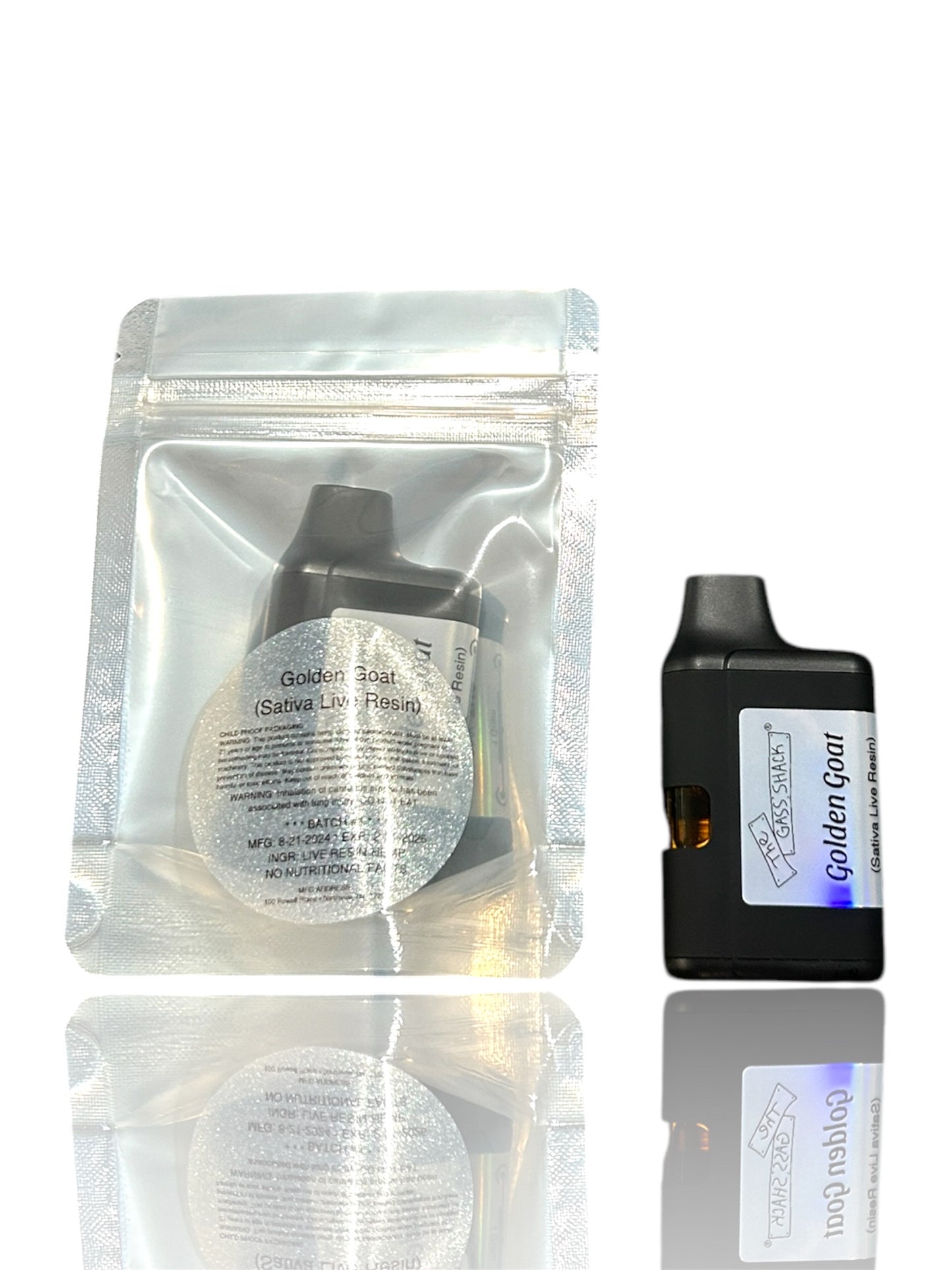 ⚠️VAPES NOT AVAILABLE UNTIL FURTHER NOTICE. —Gass Shack®️ 1G Disposable (100% Live Resin)