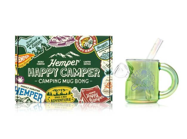 Happy Camper Campfire Mug Bong