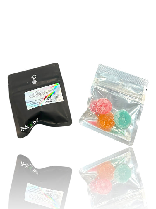 Shack Pack 600MG Gummies Trio of Exquisite Flavors (3ct-200mg/Each)