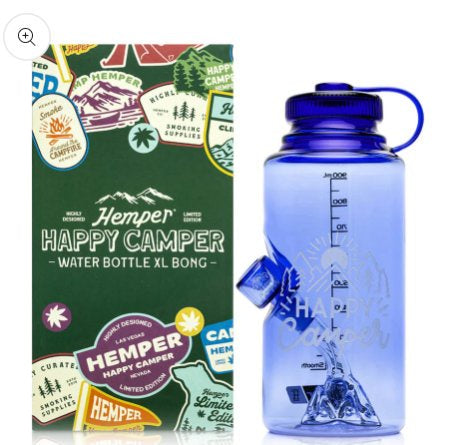 Happy Camper Water Bottle XL Bong