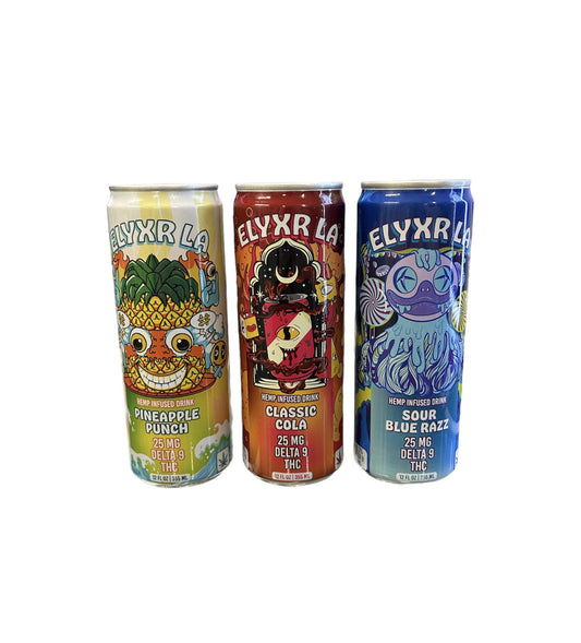 Elyxr 25mg THC Soda