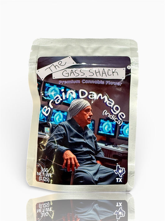 Brain Damage (Indica) [37.62% THCa] TOP SHELF