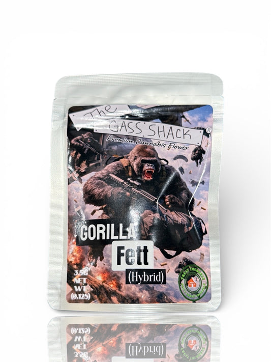 Gorilla Fett (Hybrid) [34.76% THCa] TOP SHELF