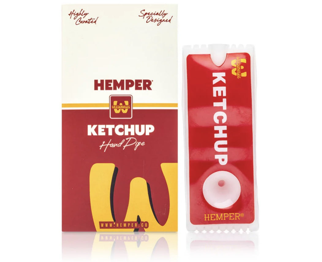 Hemper - Weedonalds Ketchup Packet Handpipe