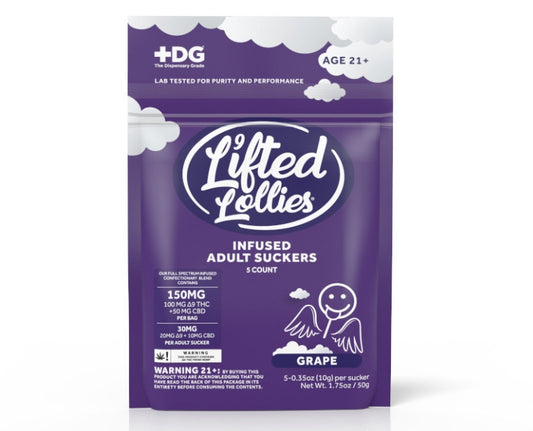 Lifted Lollies Infused Suckers (5 CT/ bag)