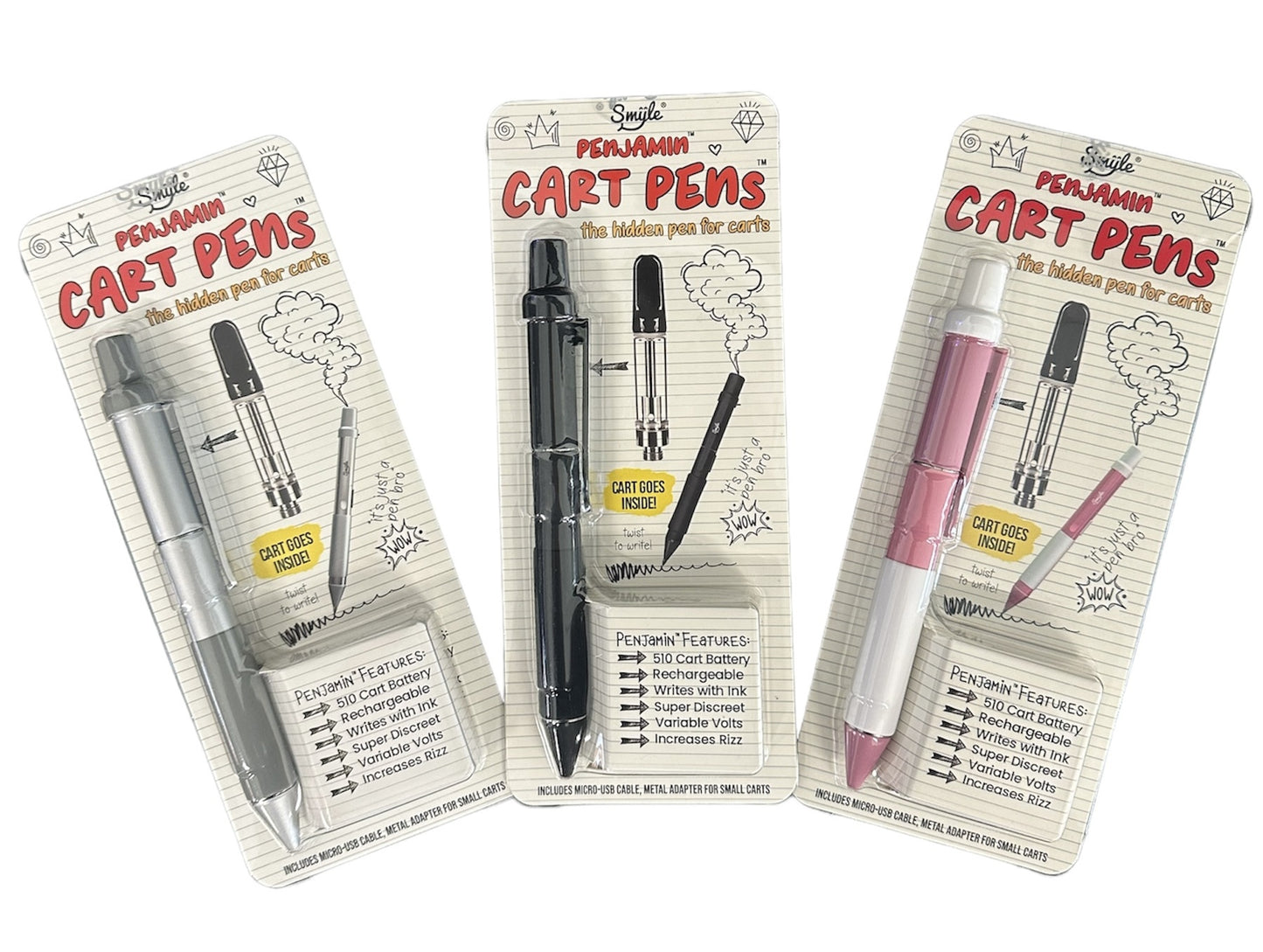 Penjamin  Cart Pens (Cartridge Battery)