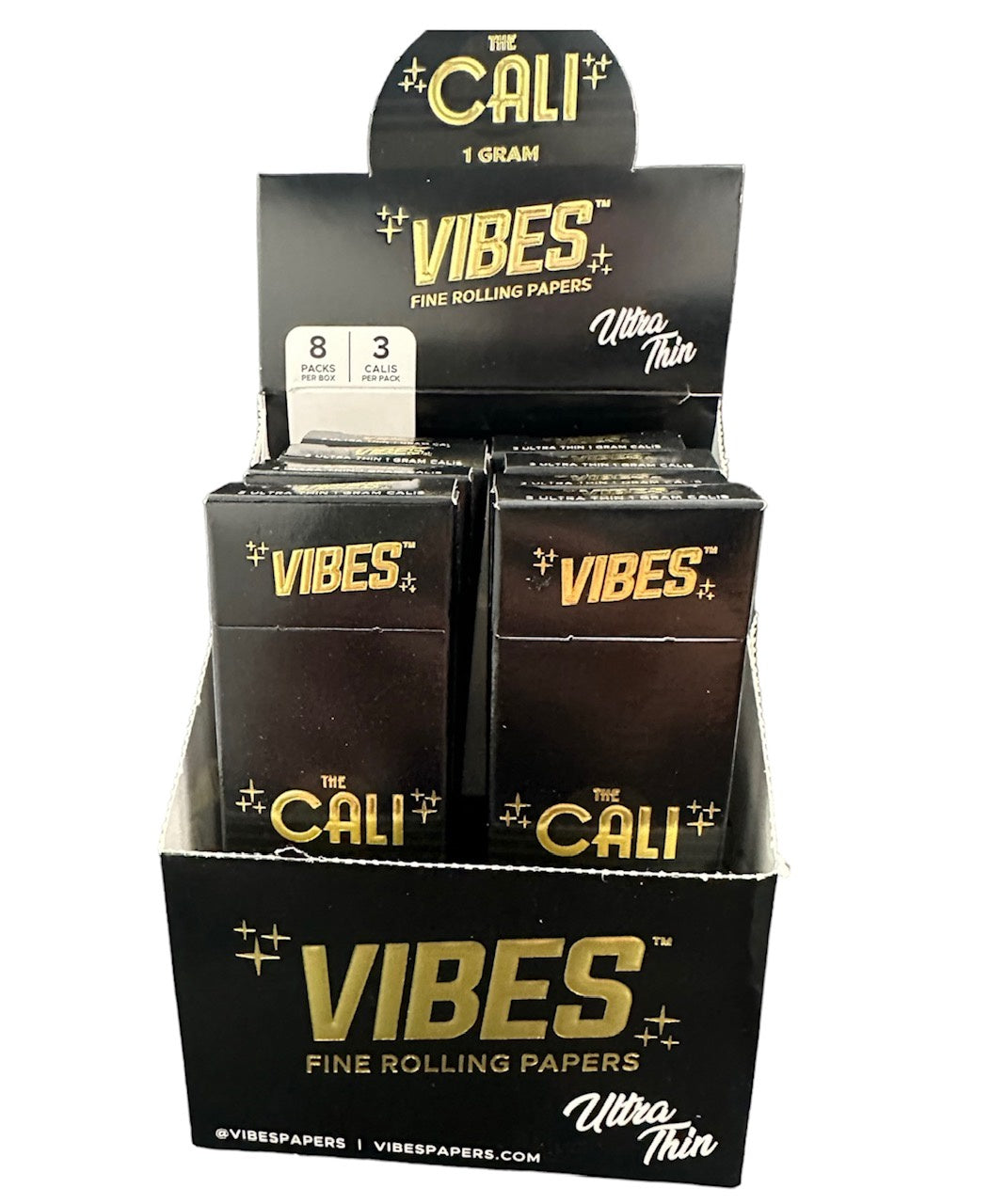 VIBES Ultra-Thin Cones (1 -1/4 SIZE) - 6 Pack