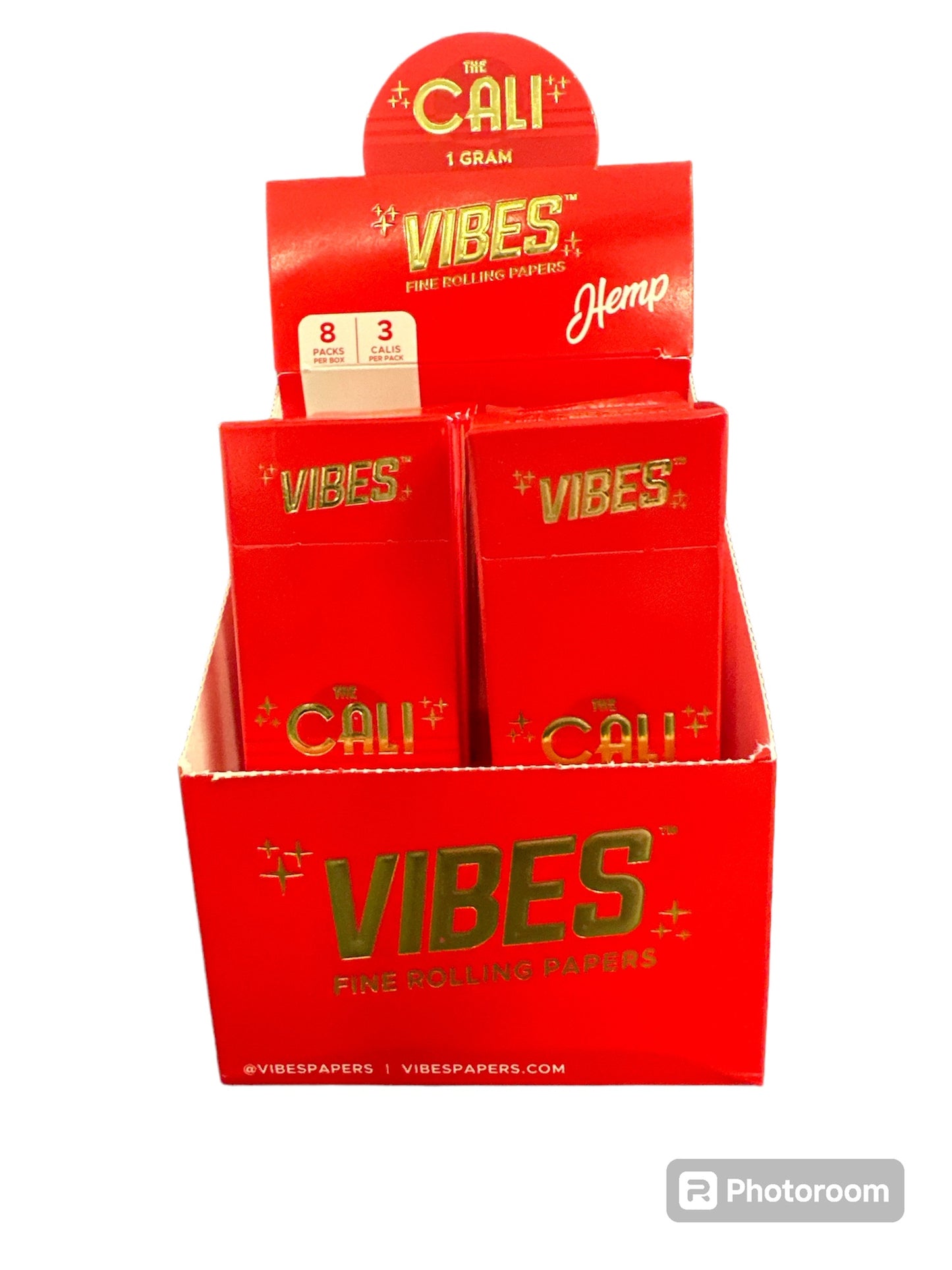 VIBES "Cali" 1G (Hemp Papers) - 3 Pack