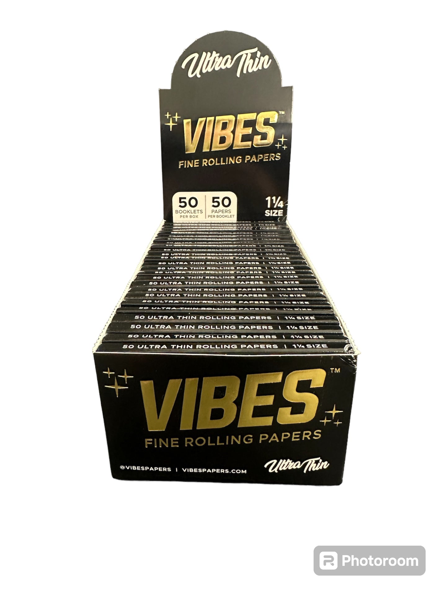 VIBES Ultra-Thin Booklet (1-1/4 Papers) - 50ct