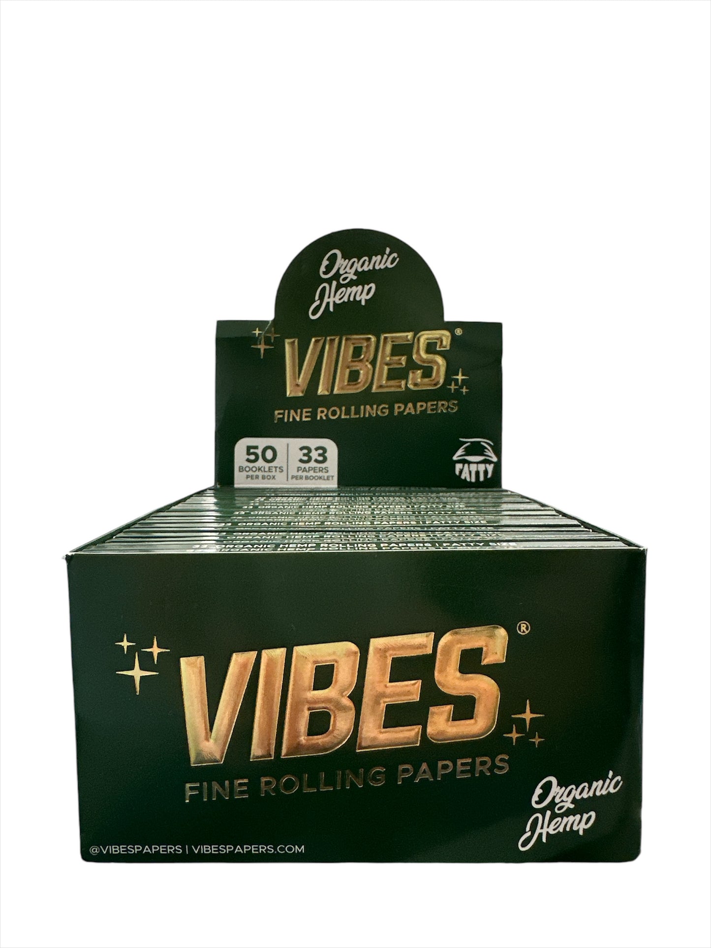 VIBES "FATTY" (Organic Hemp) - 33ct