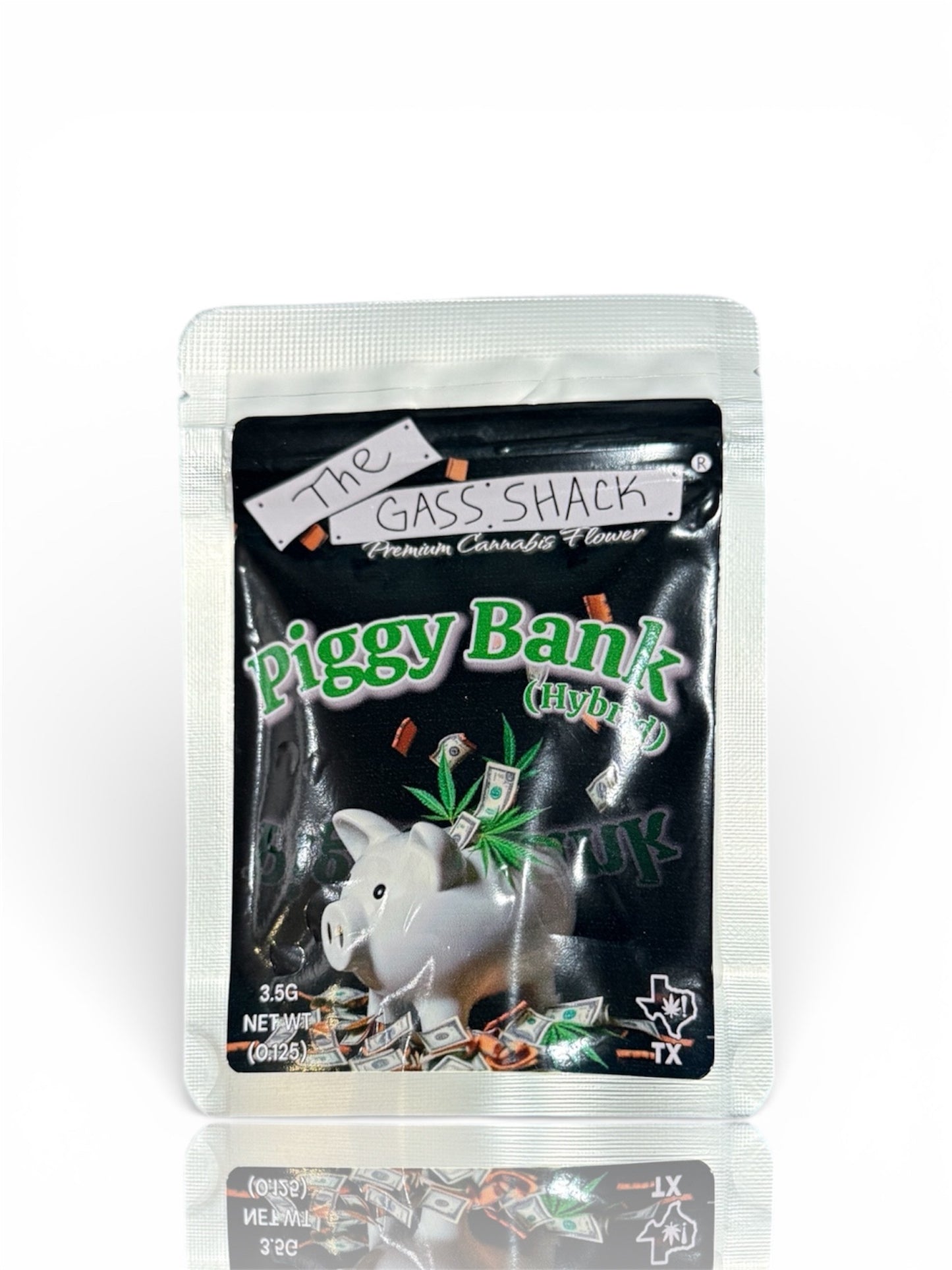 Piggy Bank (Hybrid) [36.59% THCa] BUDGET SHELF