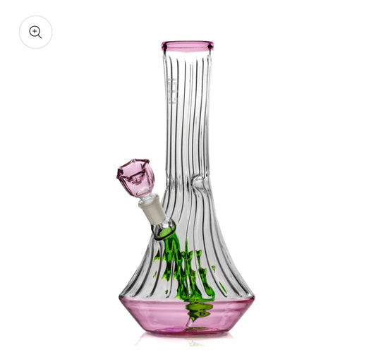 XL Flower Vase Bong - Pink