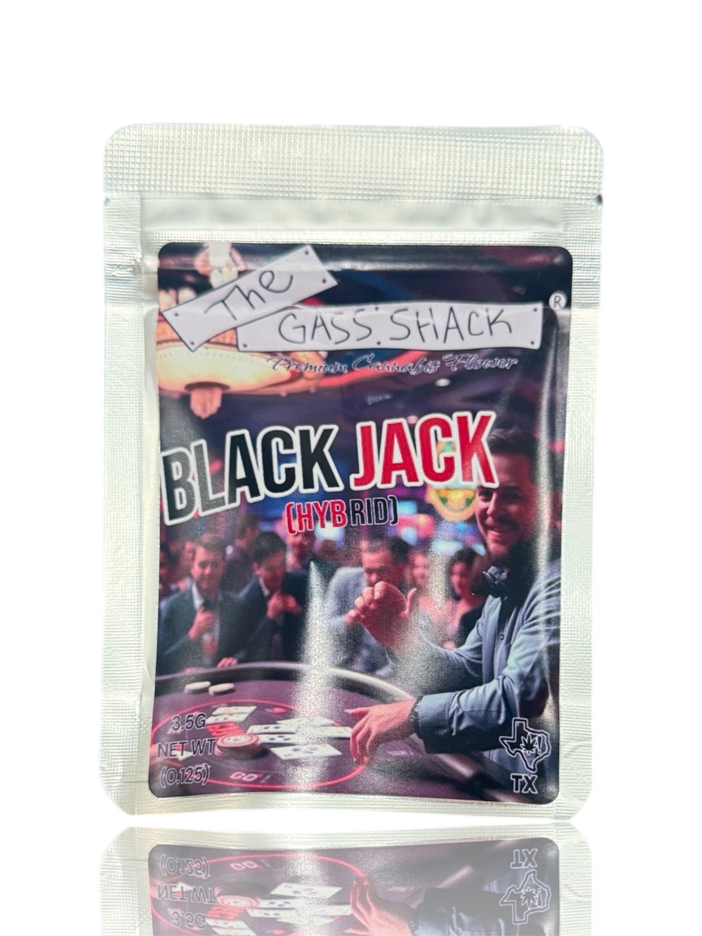 BlackJack (Hybrid) [34.16% THCa] BUDGET SHELF