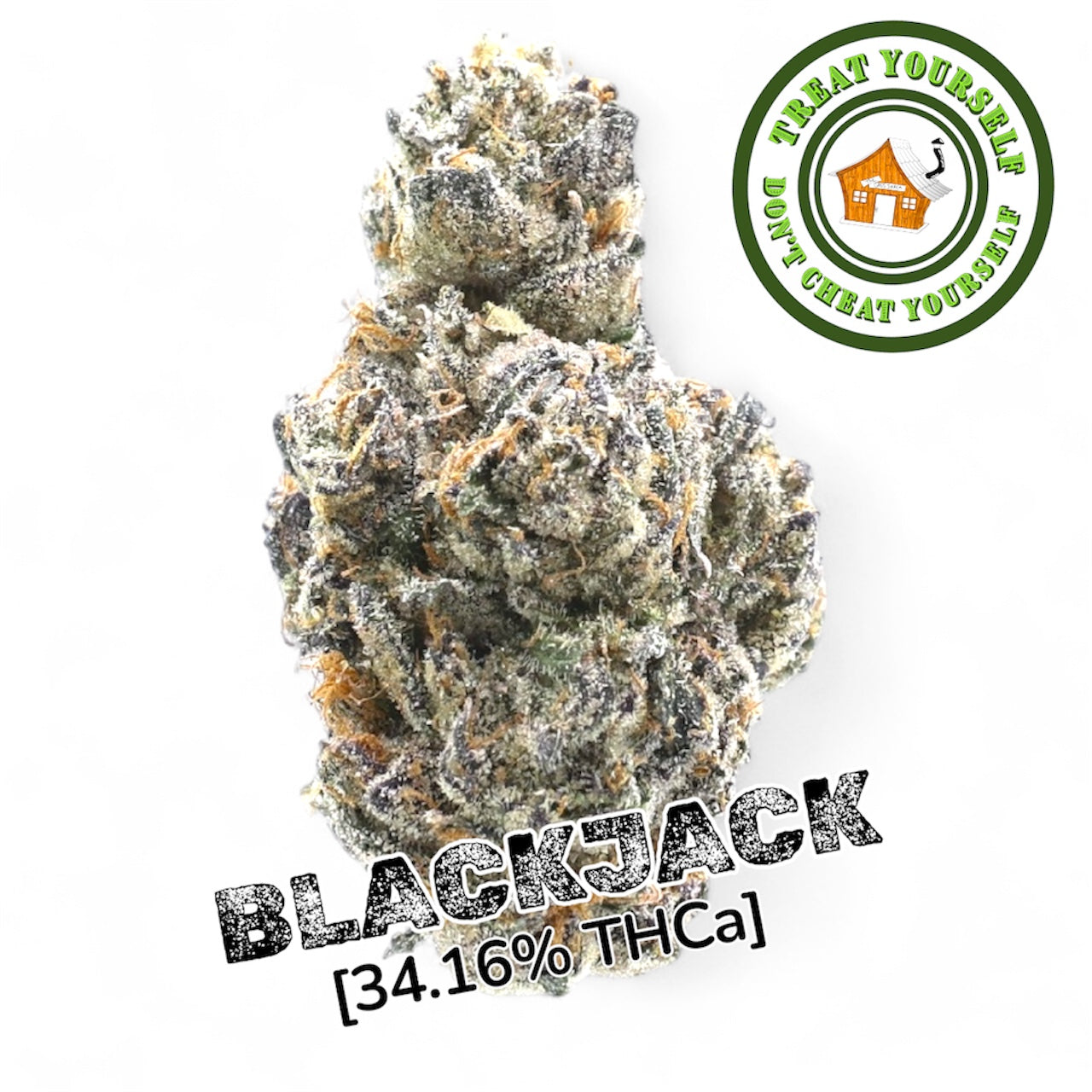 BlackJack (Hybrid) [34.16% THCa] BUDGET SHELF