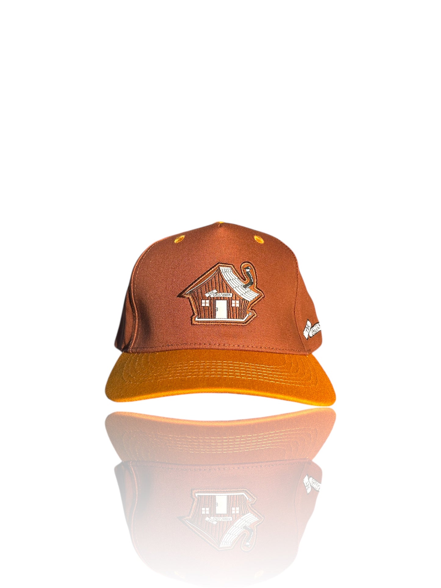 Gass Shack®️ Brown & Orange Shack Hat