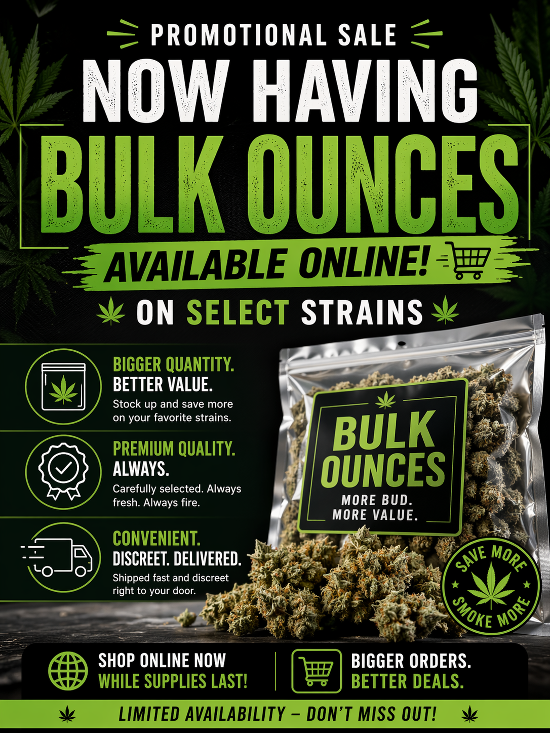 Gass Shack®️ Bulk Ounces