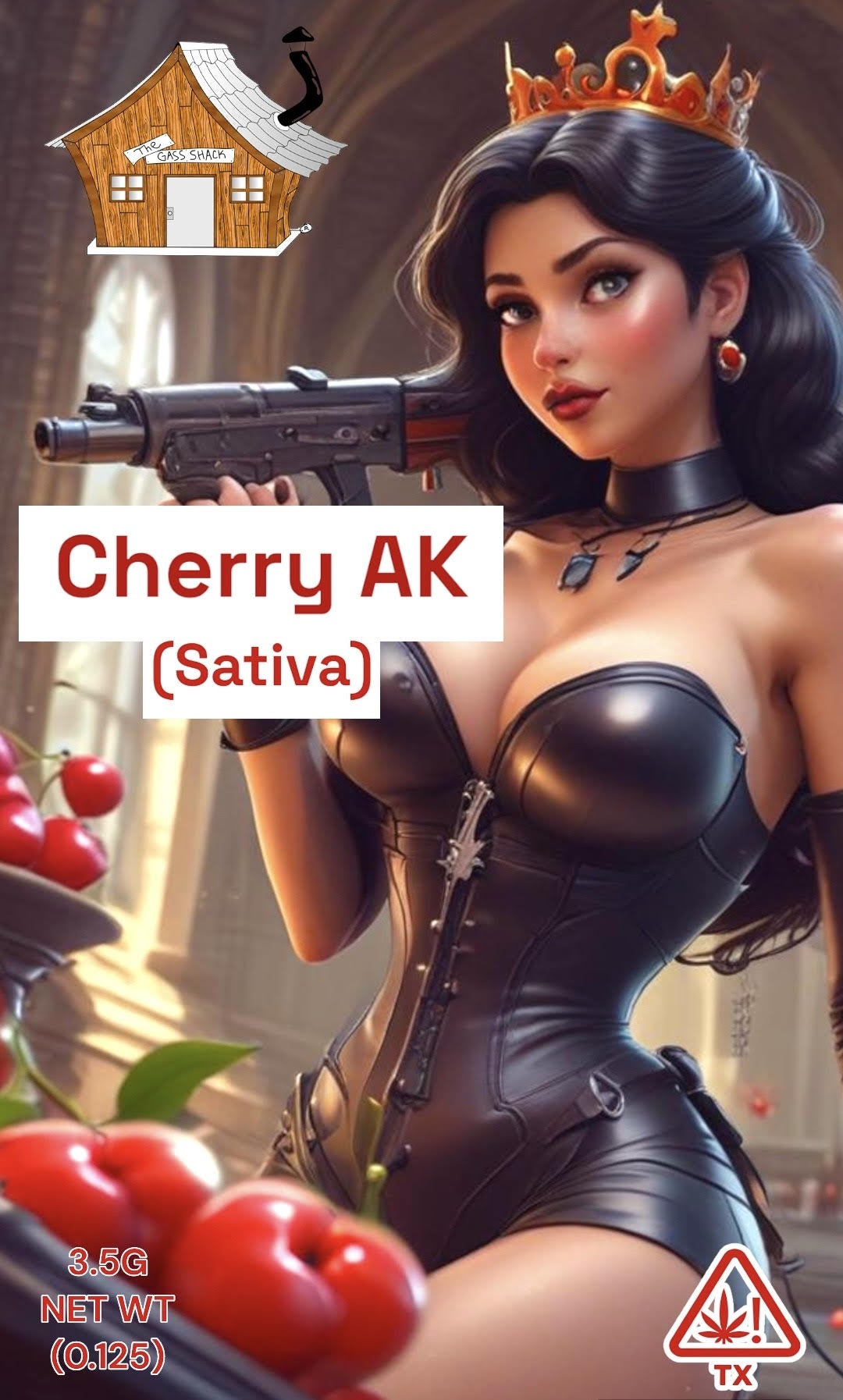 Cherry AK (Sativa) [33.10% THCa]