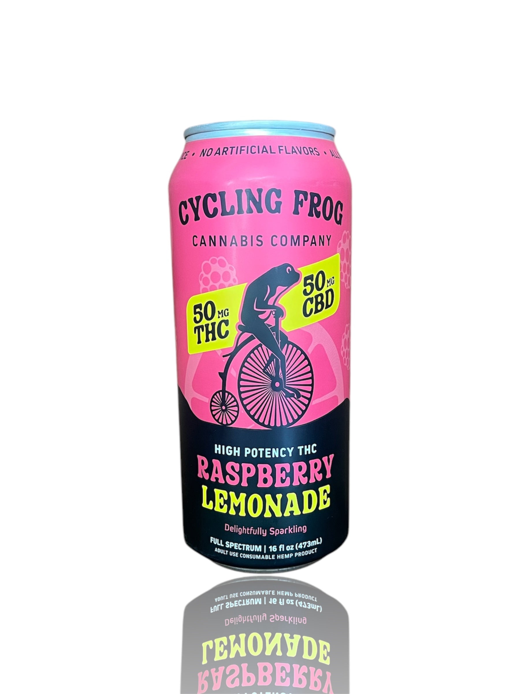 Cycling Frog 50mg THC Raspberry Lemonade – The Gass Shack®️