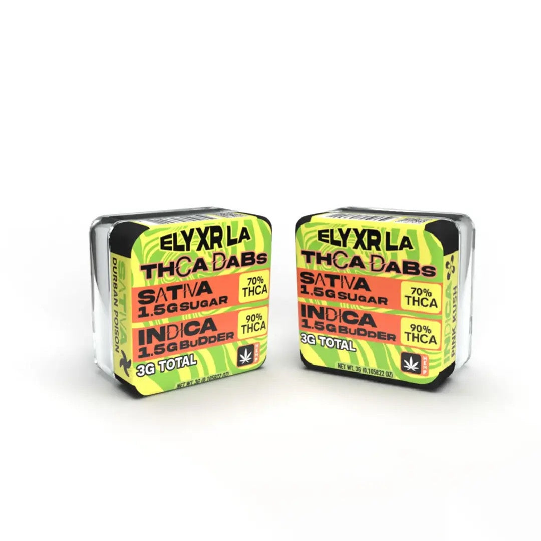 Elyxr THCa Sugar & Budder Combo Dabs 3g