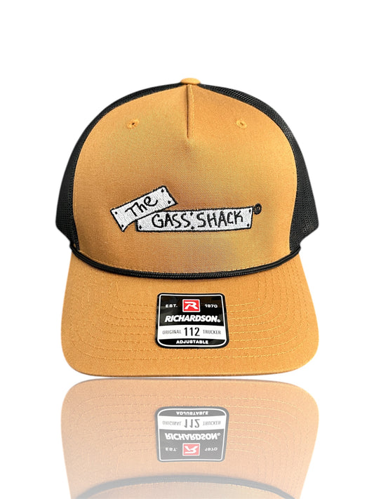 Gass Shack®️ Banner Hat (Brown)