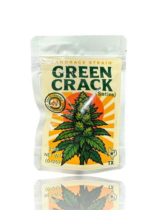 Green Crack (Sativa) [26.86% THCa] TOP SHELF