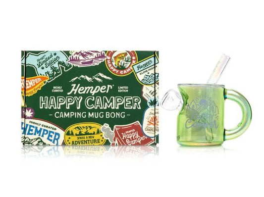 Happy Camper Campfire Mug Bong