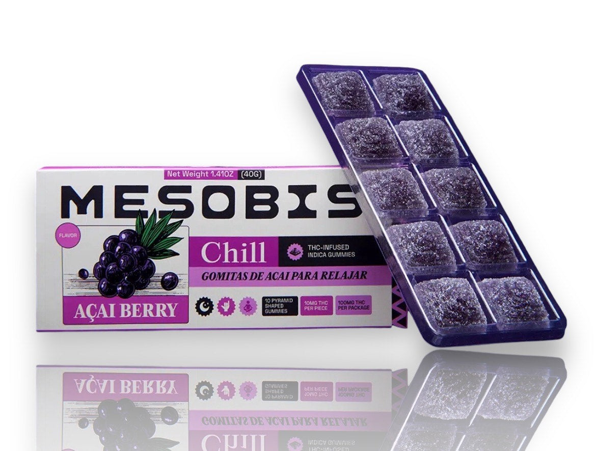 Mesobis THC-Infused Gomita's (Gummies) [100mg/Box-10mg/Ea]