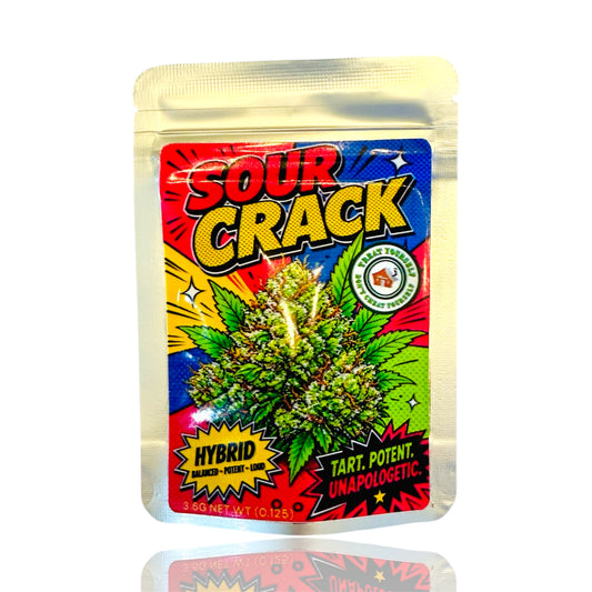 Sour Crack (Hybrid) [37.42% THCa] TOP SHELF