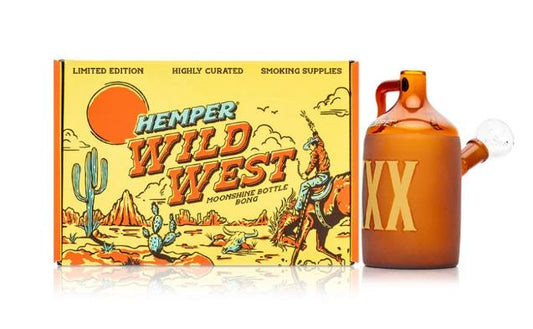 Wild West Moonshine Bottle Bong