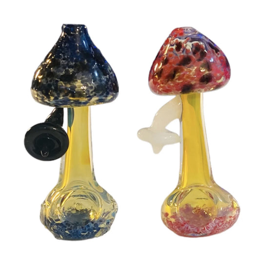 4.5" Murshroom Glass Hand-Held Pieces