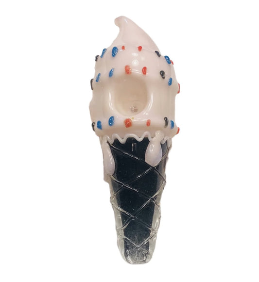 6" Ice Cream Cone Piece