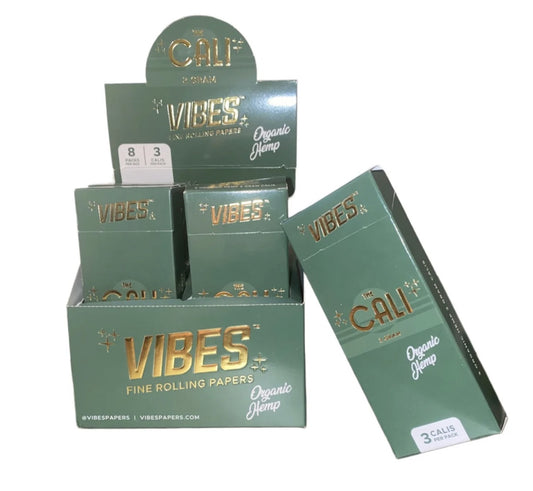 VIBES "The Cali" Cones (Organic Hemp) - 3G/3 Pack