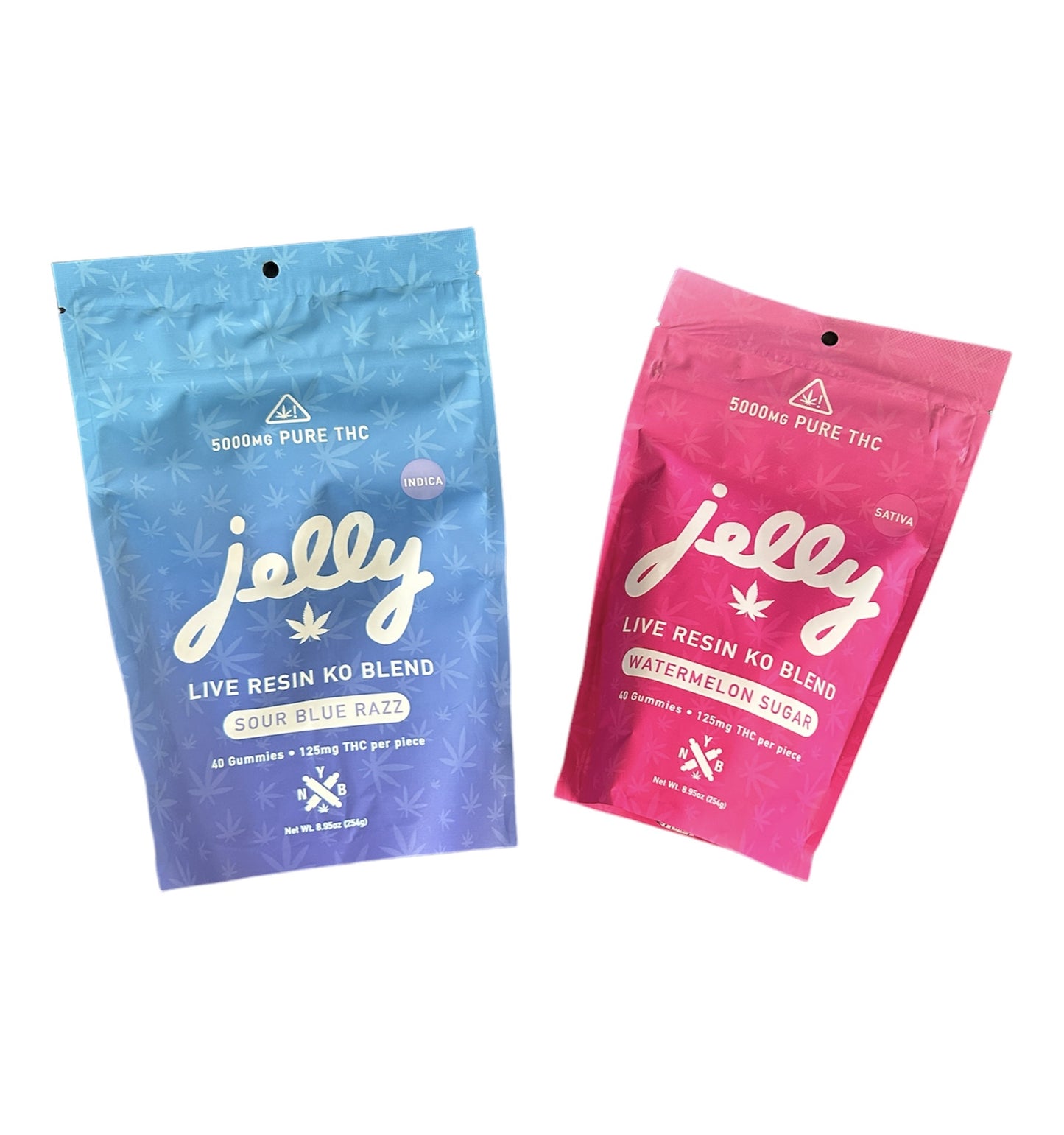 Jelly 5000mg Gummies (40ct- 125mg/Ea) [KO Blend]