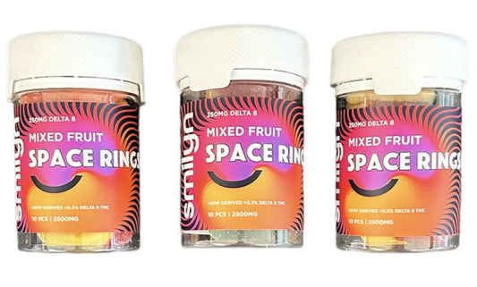 Smilyn 2500MG Space Rings (Mixed Fruit)